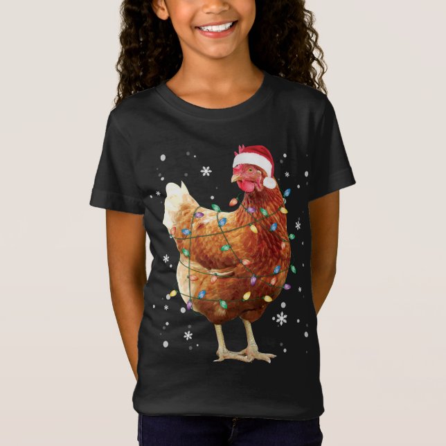 Weihnachtsbaum Weihnachtsmannmütze Weihnachten Wei T-Shirt (Vorderseite)