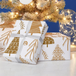 Weihnachtsbaum Weihnachtsmuster Geschenkpapier