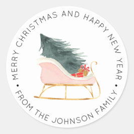Weihnachtsbaum Weihnachtsschmuck Stickers Labels