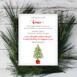 Weihnachtsbaum Weve Moved Holiday Cards<br><div class="desc">Weihnachtsbaum Weve Moved Holiday Moving Ankündigung Postcard Decorated Weihnachtsbaum</div>