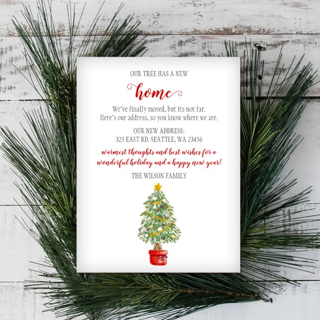 Weihnachtsbaum Weve Moved Holiday Cards (Von Creator hochgeladen)