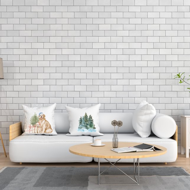 Weihnachtsbaum Winter Kissen (Von Creator hochgeladen)