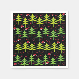 Weihnachtsbaum Xmas Forest Serviette