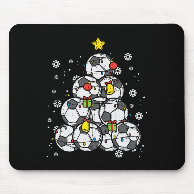 Weihnachtsbaum Xmas Player Boys Girls Men W Mousepad (Vorne)