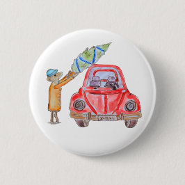 Weihnachtsbaum Zeit! Button