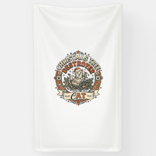 Weihnachtsbaum Zerstörer Katze Weihnachtsbaum Zers Banner