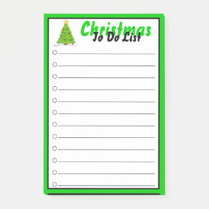 Weihnachtsbaum zu erzählen post-it klebezettel