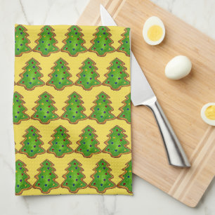 Weihnachtsbaum Zucker Keks Backen Weihnachten Weih Handtuch