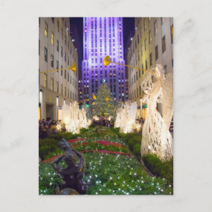 Weihnachtsbaumansicht 2015 feiertagspostkarte