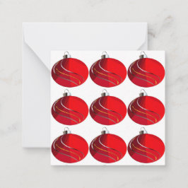 Weihnachtsbaumausweis Mitteilungskarte