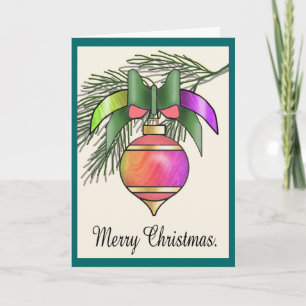 Weihnachtsbaumchen - 16 feiertagskarte