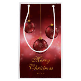 Weihnachtsbaumchen mit eigenem Text Kleine Geschenktüte
