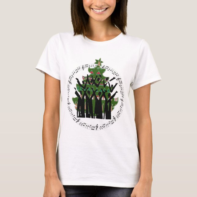 Weihnachtsbaumchor T - Shirt (Vorderseite)