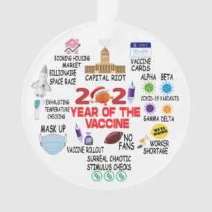 Weihnachtsbaumdekor Funny Keepake 2021 Ornament