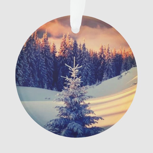 Weihnachtsbaumdekoration Ornament (Vorderseite)