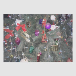 Weihnachtsbaumdekoration Seidenpapier