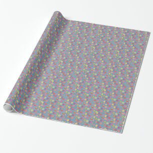 Weihnachtsbaumdekorationen blau geschenkpapier
