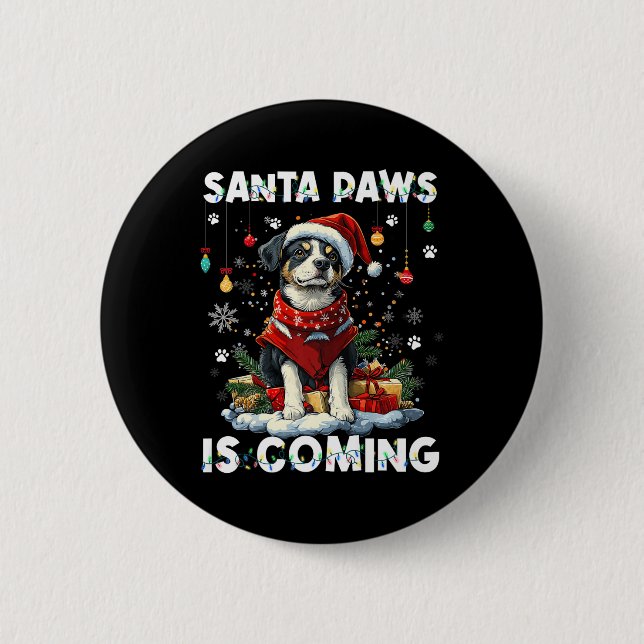 Weihnachtsbaumdekorationen D Button (Vorderseite)