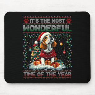 Weihnachtsbaumdekorationen Hund Lover Xma Mousepad