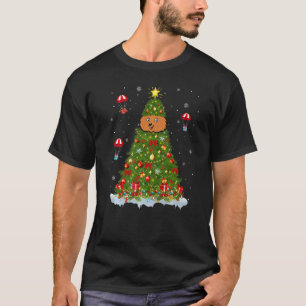 Weihnachtsbaumdekorationen Lichter Santa Quokka We T-Shirt