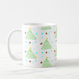 Weihnachtsbaumdesign-Tasse Kaffeetasse