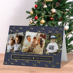 Weihnachtsbäume 3 Foto Collage Real