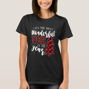 Weihnachtsbäume Es ist die wunderbarste Zeit des J T-Shirt