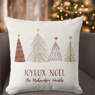 Weihnachtsbäume Frohe Weihnachten Feiertage Kissen