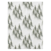 Weihnachtsbäume im Wald