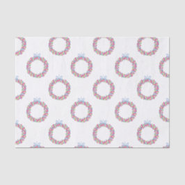 Weihnachtsbäume in Aquarellen Seidenpapier