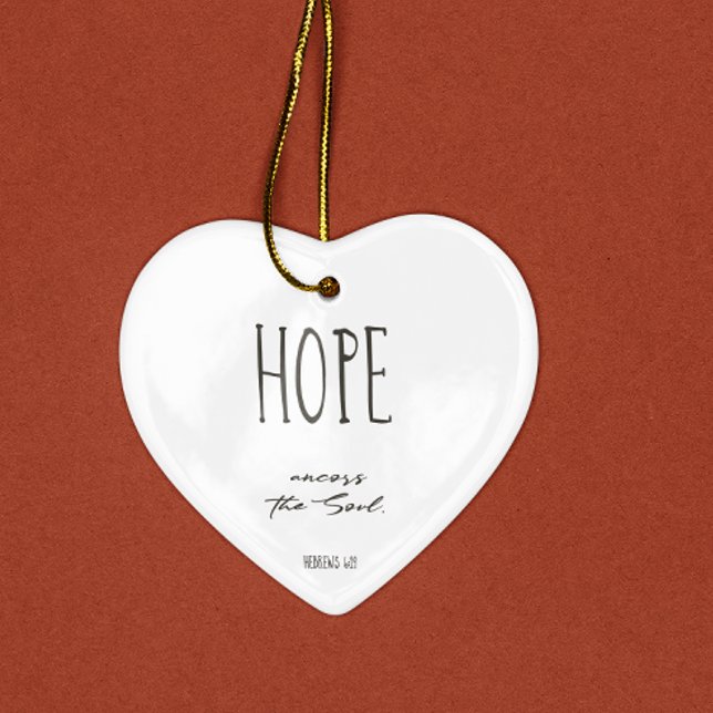 Weihnachtsbäume Keramik Verse Hope Ornament (Von Creator hochgeladen)