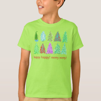 Weihnachtsbaume! Kinderteppich T-Shirt
