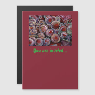 Weihnachtsbäume Magneteinladung