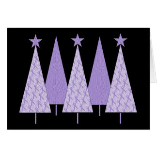 Weihnachtsbäume - Periwinkle Ribbon