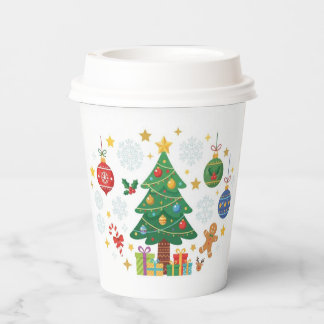 Weihnachtsbäume & Schmuck Pappbecher