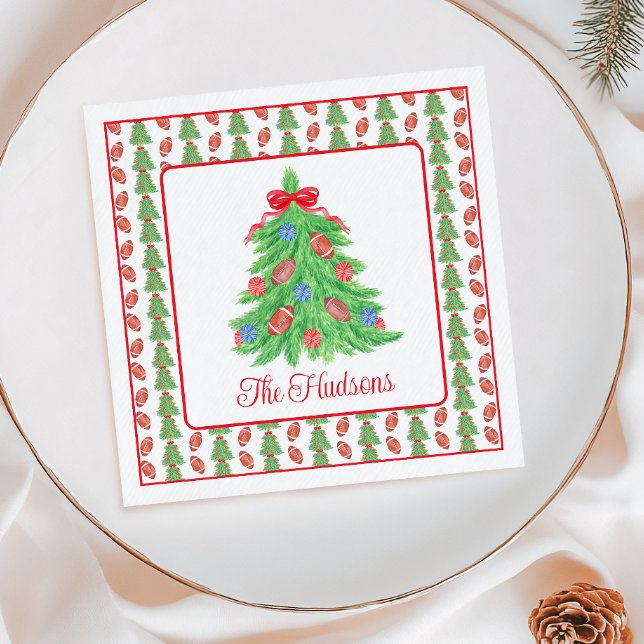 Weihnachtsbäume Serviette (Von Creator hochgeladen)