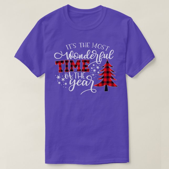 Weihnachtsbäume sind die schönste Zeit der T-Shirt (Design vorne)