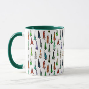 Weihnachtsbäume Tasse