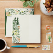 Weihnachtsbäume Umschlag