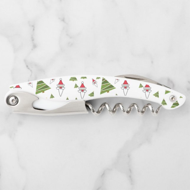 Weihnachtsbäume und Sankt Kellnermesser (Vorderseite)