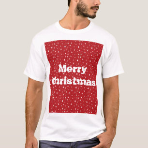Weihnachtsbäume und Schneeflocken T - Shirt