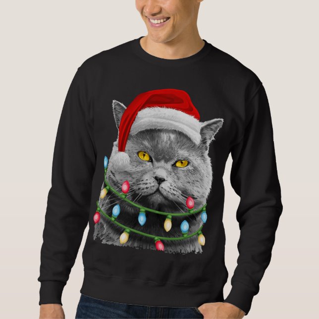 Weihnachtsbäume Weihnachten Weihnachten Weihnachte Sweatshirt (Vorderseite)