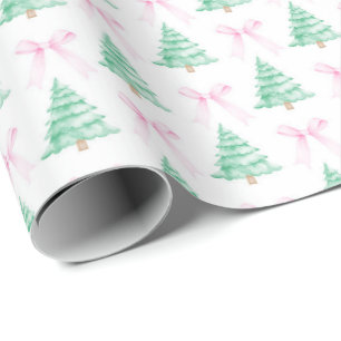 Weihnachtsbaumen Christma Wrapping Paper Geschenkpapier