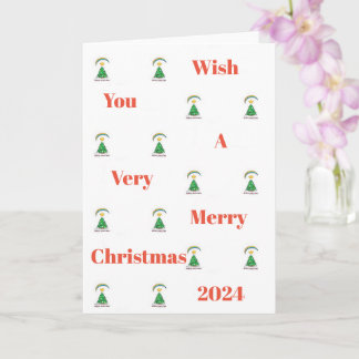 Weihnachtsbaumen Faltkarten Karte