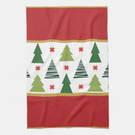 Weihnachtsbaumen Geschirrtuch