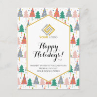 Weihnachtsbaumen Holiday Modern Logo Business