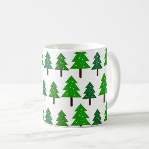 Weihnachtsbaumen Kaffeetasse