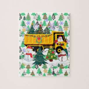 Weihnachtsbaumen liefern puzzle