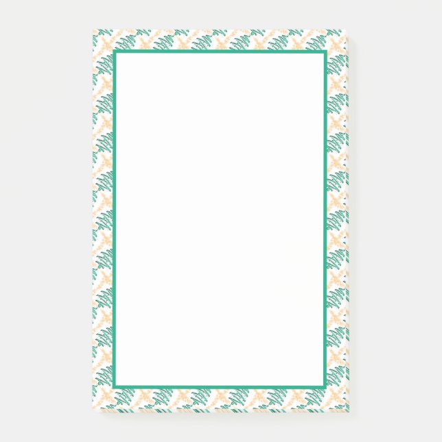 Weihnachtsbaumen Post-it Klebezettel (Vorderseite)