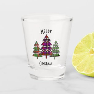 Weihnachtsbaumen Schnapsglas